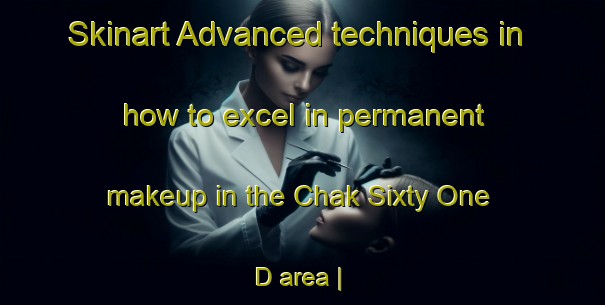 Skinart Advanced techniques in how to excel in permanent makeup in the Chak Sixty One   D area | PermanentmakeupTraining | PermanentmakeupClasses | SkinartTraining-Pakistan